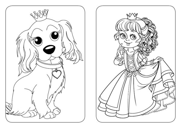 Sticker Malbuch Prinzessinnen - mit über 200 Sticker!