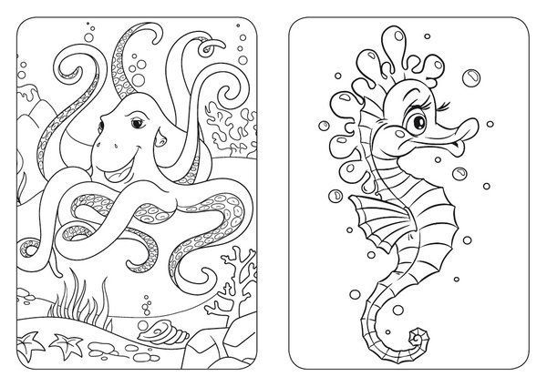 Sticker Malbuch Meerjungfrauen & Meerestiere - mit über 200 Stickern!