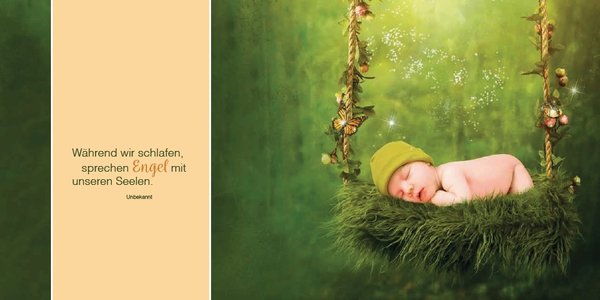 Geschenkbuch "Hallo Baby!" Inklusive Entspannungsmusik-CD!
