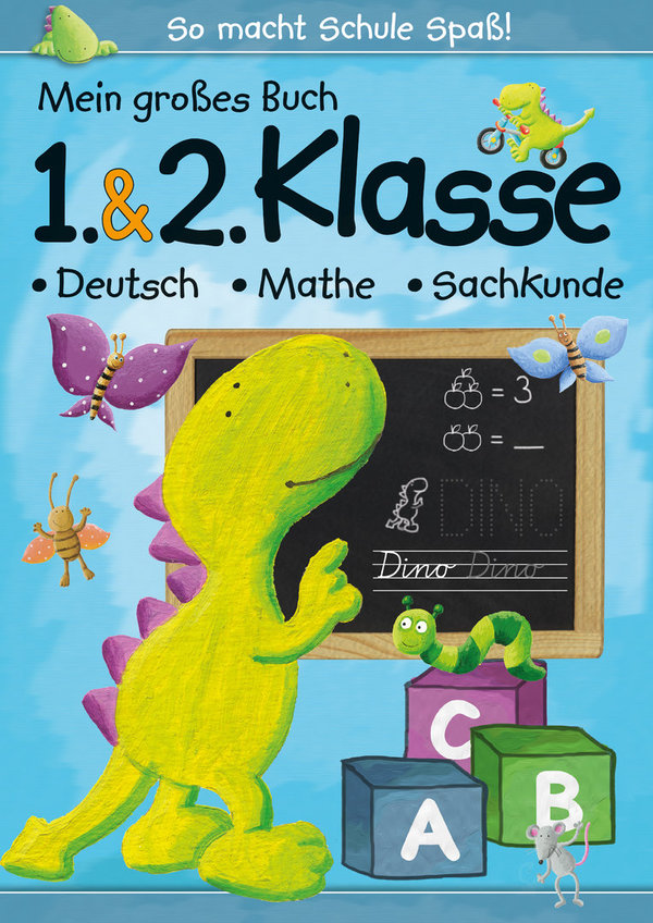 Übungsbuch "Mein großes Lernbuch 1. & 2. Klasse"