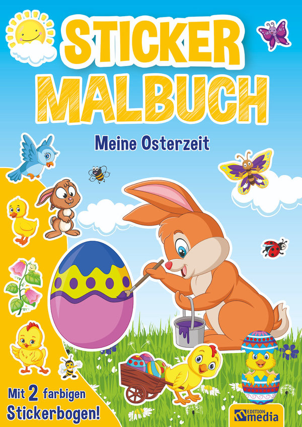 Sticker Malbuch Osterzeit