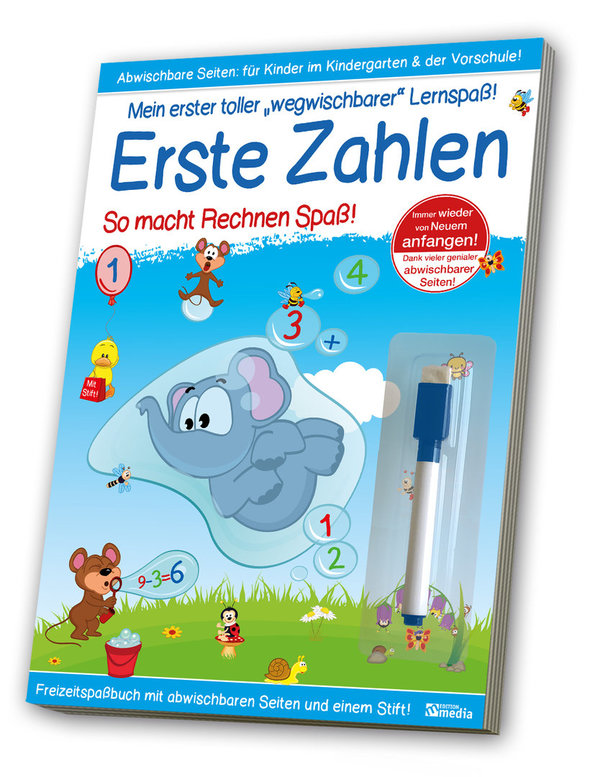 Mein Lern- & Spielbuch: Erste Zahlen inkl. Stift