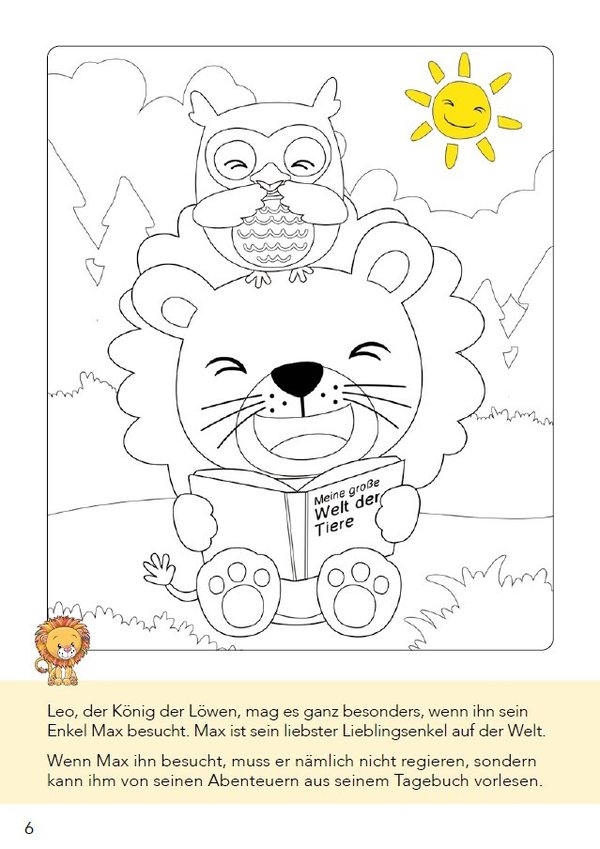 Mein extragroßes Sticker Spaßbuch für den Kindergarten!