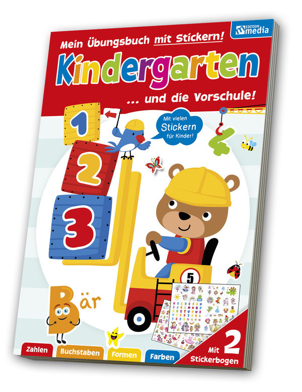 XXL Übungsbuch - Kindergarten und Vorschule